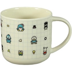 サンリオ （SANRIO） マグカップ 約350ml ビット はぴだんぶい （ポチャッコ タキシードサム けろけろけろっぴ バッドばつ丸 ハンギョドン あひるのペックル） SAN162-11