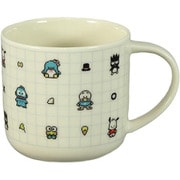 サンリオ (SANRIO) マグカップ 約350ml ビット はぴだんぶい (ポチャッコ タキシードサム けろけろけろっぴ バッドばつ丸 ハンギョドン あひるのペックル) SAN162-11