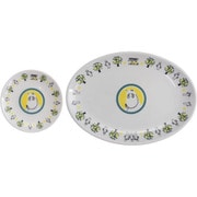 MOOMIN （ムーミン） 皿 2点セット 餃子皿＆醤油皿 食器セット 中華シリーズ /食洗機対応/電子レンジ対応/ ムーミン MM5701-324P