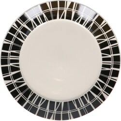 フィンレイソン Finlayson CORONNA（コロナ） 皿 プレート 24cm ブラック FIN10-3-337