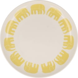 フィンレイソン Finlayson エレファンティ 大皿 パスタ皿 プレート 皿 直径21.5cm イエロー FIN142-330