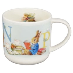 ピーターラビット マグカップ 約350ml 絵本シリーズ /電子レンジ対応/ ブルー PR611-11