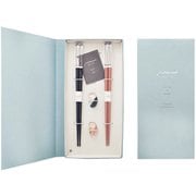 塗箸 箸置セット ブックケース ギフトセット 食洗機対応 23cm クレール ブルー ピンク 日本製 63178