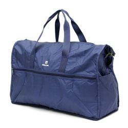 H0004 432 [折り畳みボストンバッグ Lサイズ 38L ロゴネイビー]