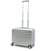 スーツケース TRIDENT(トライデント) 27L 横型 旅行日数目安:1~3泊 TSAロック搭載 シルバー TRI1030-45 SV