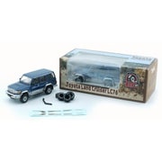 64B0365 1/64 トヨタ ランドクルーザー LC76 ブルー RHD [ダイキャストミニカー]