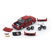 64B0400 1/64 ホンダ シビック EF2 1991 レッド RHD [ダイキャストミニカー]