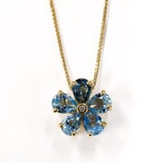K18アクアマリンペンダント チェーン45cm チェーン:K18 BYY9PN598
