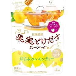 ヨドバシ.com - 三井農林 日東紅茶 果実とけだすティーバッグ はちみつレモンティー 6.6g×4P 通販【全品無料配達】