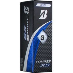 TOUR B XS（ツアー ビー XS） ゴルフボール 3ピース S4WXJ ホワイト 日本製 2024年モデル [1スリーブ 3球入り]
