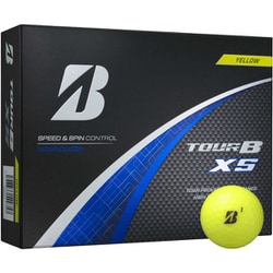 TOUR B XS（ツアー ビー XS） ゴルフボール 3ピース S4YXJ イエロー 日本製 2024年モデル [1ダース 12球入り]