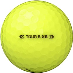 ブリヂストン ゴルフボール TOUR-B XS パールホワイト/イエロー TOUR B XS（イエロー） [1ダース：12個](イエロー): ボール