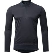 188-3-XL [コンフォート ハイネック ロングスリーブ ブラック XL]