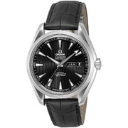 オメガ Seamaster Aqua Terra 150M (シーマスター アクアテラ 150M) メンズ レザーベルト 並行輸入品 5年保証 231.13.43.22.01.002