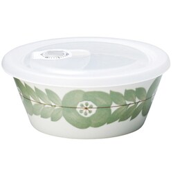 ブロッサム 保存容器 レンジ パック ふた付き 小鉢 14cm /電子レンジ対応/食洗機対応/ グリーン 111123