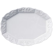 オリーヴ(Olive) オーバル プレート カレー パスタ 皿 約26×20cm /食洗機対応/電子レンジ対応/ 白 ホワイト/瀬戸焼/日本製 111134