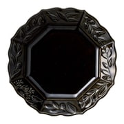オリーヴ(Olive) 皿 プレート M 約17cm /食洗機対応/電子レンジ対応/ 黒 ブラック/瀬戸焼/日本製 111139
