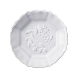 オリーヴ（Olive） 皿 小皿 プレート S 約8cm /食洗機対応/電子レンジ対応/ 白 ホワイト/瀬戸焼/日本製 111140