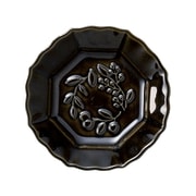 オリーヴ(Olive) 皿 小皿 プレート S 約8cm /食洗機対応/電子レンジ対応/ 黒 ブラック/瀬戸焼/日本製 111142