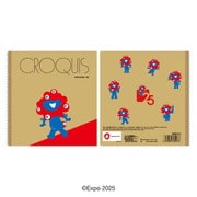 大阪・関西万博公式キャラクター ミャクミャク クロッキーブック [キャラクターグッズ]