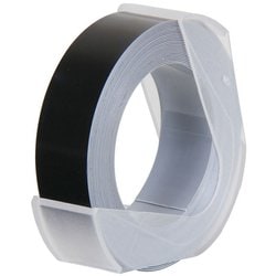 ダイモ用テープ 12mm ブラック RM912BX