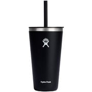 28 oz All Around Tumbler With Straw Lid 890174 0032241 Black [アウトドア タンブラー 828ml]