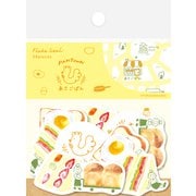 和紙フレークシール あさごぱん 焼きたてパンタウン QSA197