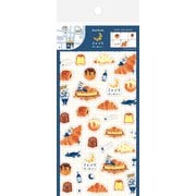 透明シールシート ミカヅキベーカリー 焼きたてパンタウン QS192