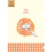 A5クリアファイル ニコニコマルパン 焼きたてパンタウン QE55