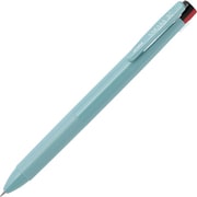 3色ジェルボールペン サラサクリップ3C 0.4mm ノック式 インク色：3色（黒・赤・青） 本体色：ミストブルー 可動式バインダークリップ サイドスプリング機構 J3JS5-MIBL