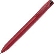 3色ジェルボールペン サラサクリップ3C 0.4mm ノック式 インク色:3色(黒・赤・青) 本体色:赤 可動式バインダークリップ サイドスプリング機構 J3JS5-R