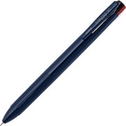 3色ジェルボールペン サラサクリップ3C 0.5mm ノック式 インク色:3色(黒・赤・青) 本体色:紺 可動式バインダークリップ サイドスプリング機構 J3J5-DB