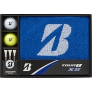 G24B2R [BRIDGESTONE GOLF TOUR B XS ボールギフト 内容物：ボール（TOUR B XS ホワイト・イエロー）各1球、ハンドタオル1枚、ウッドティー3本、マーカー1個]