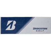 TW242 [BRIDGESTONE GOLF スポーツタオル 縦34×横100cm ホワイト/ブルー]