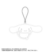 SR-88-B サンリオキャラクターズ シリコンストラップ B. シナモロール （ホワイト） [キャラクターグッズ]