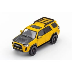 KS059-344 1/64 トヨタ 4 Runner TRD Pro 2022 LHD イエロー [ダイキャストミニカー]