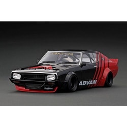 IG3215 1/18 LB ワークス Kenmeri 2Dr ブラック/レッド [レジンキャストミニカー]