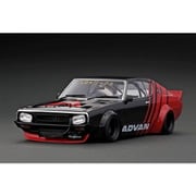 IG3215 1/18 LB ワークス Kenmeri 2Dr ブラック/レッド [レジンキャストミニカー]