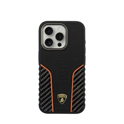 LB-TPUPCMIP15P-HU/D21-OE [Lamborgihini Carbon cover iPhone 15 Pro用ケース]