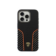 LB-TPUPCMIP15P-HU/D21-OE [Lamborgihini Carbon cover iPhone 15 Pro用ケース]