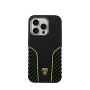LB-TPUPCMIP15P-HU/D21-GN [Lamborgihini Carbon cover iPhone 15 Pro用ケース]