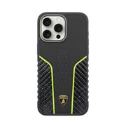 LB-TPUPCMIP15PM-HU/D21-GN [Lamborgihini Carbon cover iPhone 15 Pro Max用ケース]