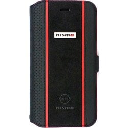 NM-SE23-B1 [nismo iPhone SE（第3世代）/（第2世代）用 アルカンターラ＆本革 手帳型ケース]