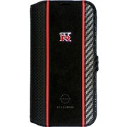 NM-P23-B2 [nismo GT-R iPhone 15/14/13兼用 アルカンターラ＆本革 手帳型ケース]