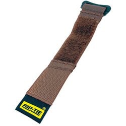 ケーブルラップ バックル 25.4mm×228.6mm 10本入 茶 HB-09-010-BN