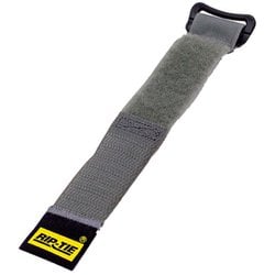 ケーブルラップ バックル 25.4mm×355.6mm 100本入 灰 HB-14-100-GY