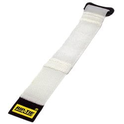 ケーブルラップ バックル 25.4mm×355.6mm 100本入 白 HB-14-100-W