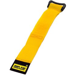 ケーブルラップ バックル 25.4mm×533.4mm 10本入 黄 HB-21-010-Y