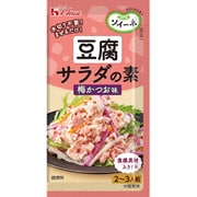 ソイーネ 豆腐サラダの素 梅かつお味 6.8g