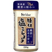 味付塩こしょう 鰹節と昆布の旨み 230g